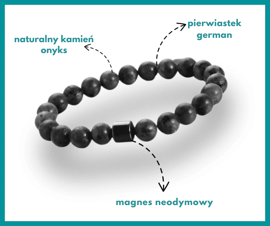 Magnetyczna Bransoletka Antyalkoholowa SOBEAR