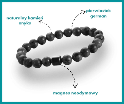 Magnetyczna Bransoletka Antyalkoholowa SOBEAR